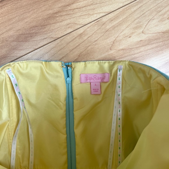 Lilly Pulitzer Strapless Sweetheart Corset Dress - Picture 5 of 5